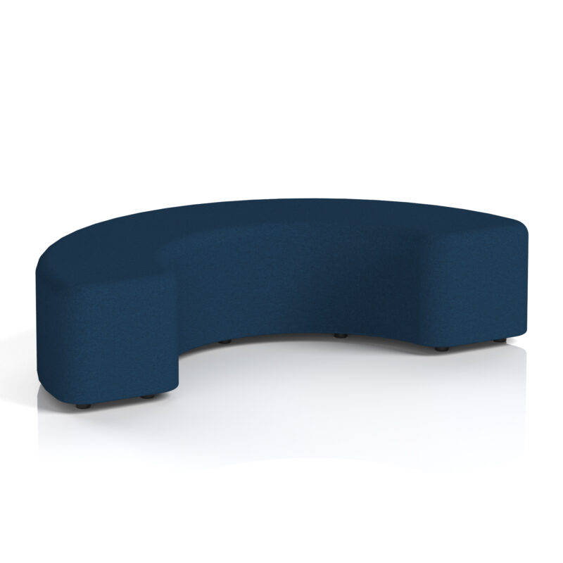Knack Curved Stool in Single Tone - Image 44
