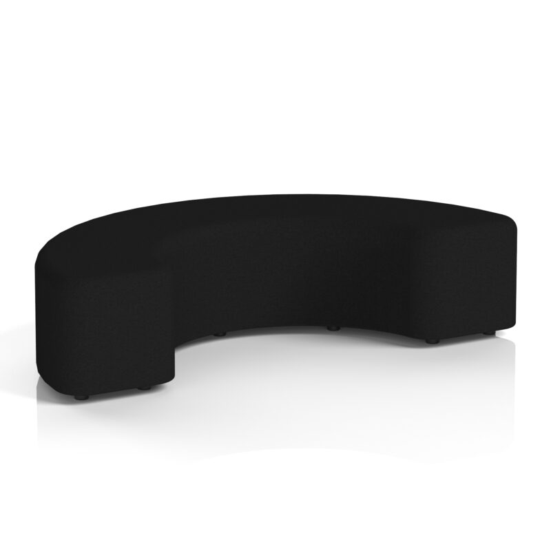 Knack Curved Stool in Single Tone - Image 45
