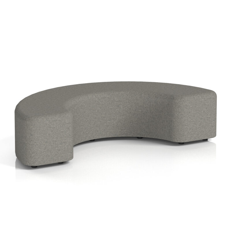 Knack Curved Stool in Single Tone - Image 46
