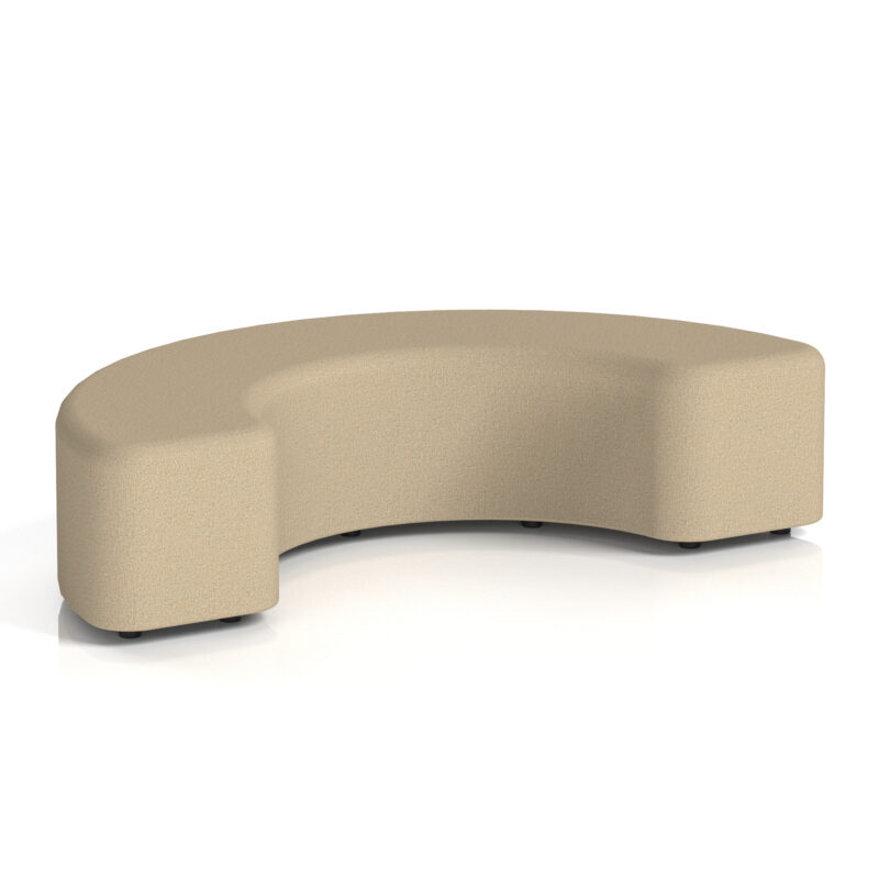 Knack Curved Stool in Single Tone - Image 53