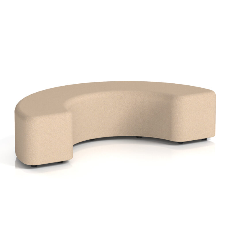 Knack Curved Stool in Single Tone - Image 55