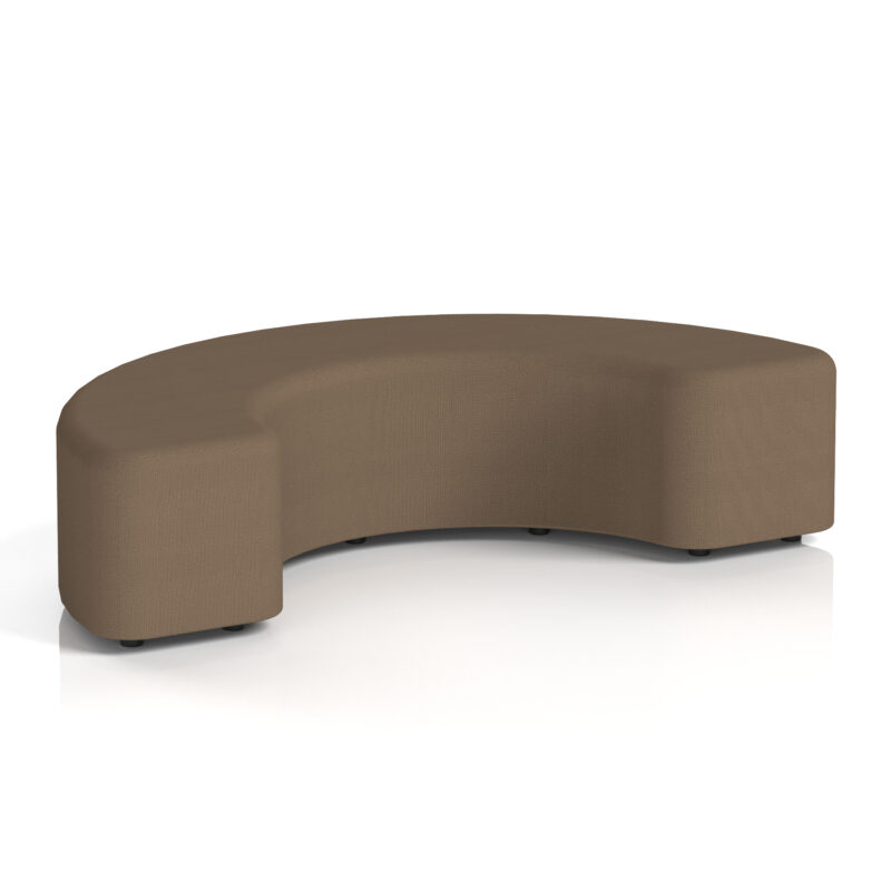 Knack Curved Stool in Single Tone - Image 63