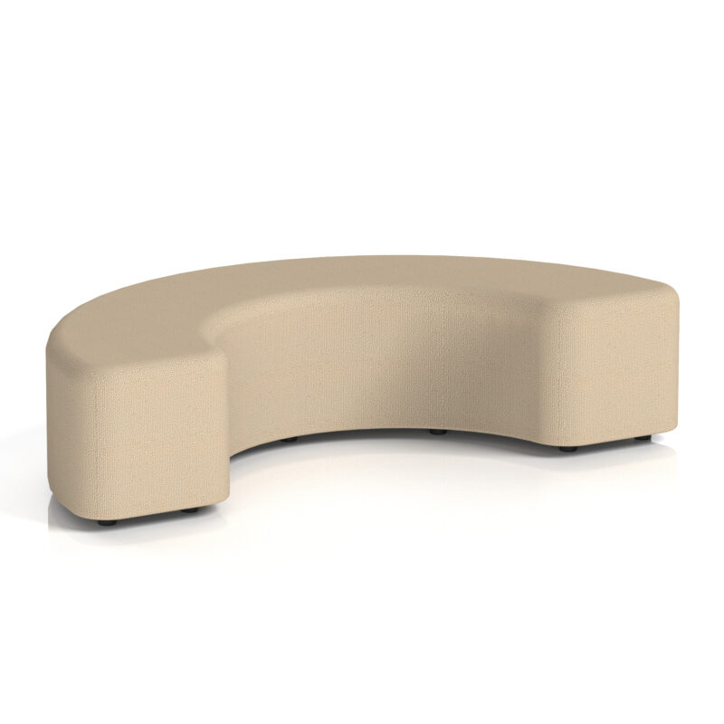 Knack Curved Stool in Single Tone - Image 67
