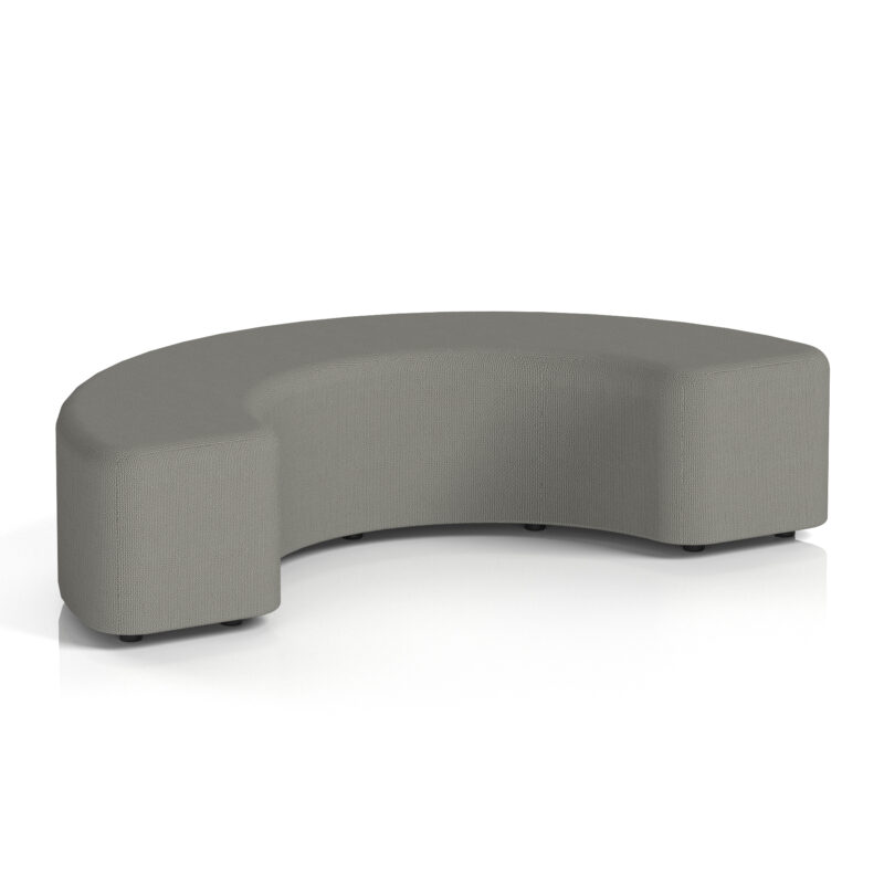 Knack Curved Stool in Single Tone - Image 68