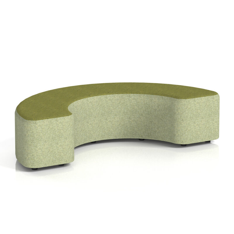 Knack Curved Stool in Two Tone - Image 37