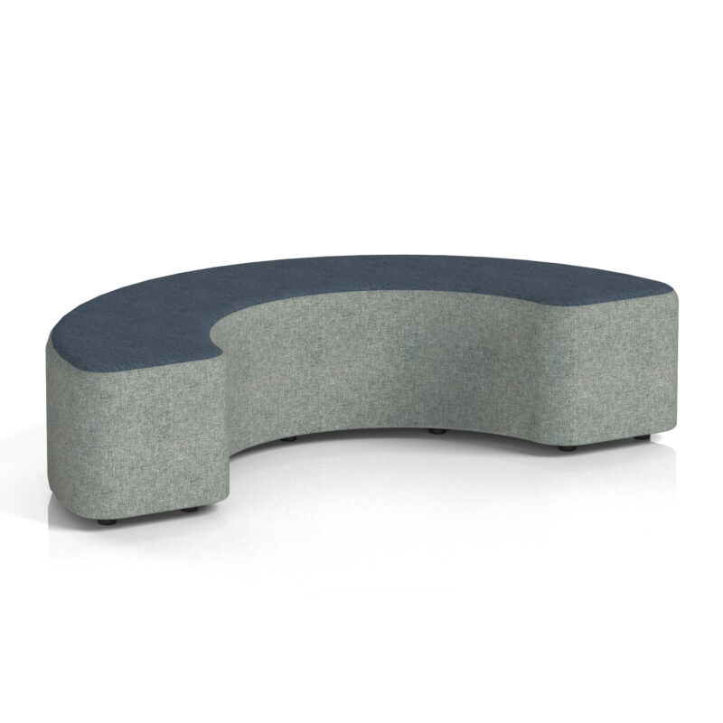 Knack Curved Stool in Two Tone - Image 42