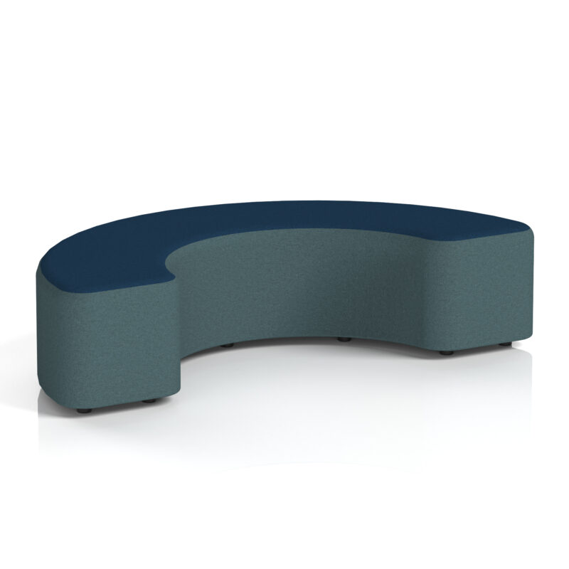 Knack Curved Stool in Two Tone - Image 47