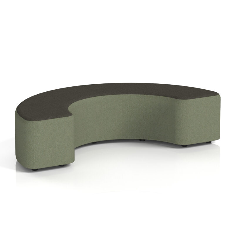 Knack Curved Stool in Two Tone - Image 50