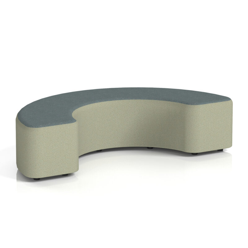 Knack Curved Stool in Two Tone - Image 51