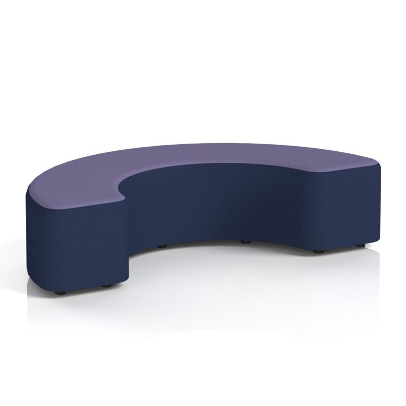 Knack Curved Stool in Two Tone - Image 56