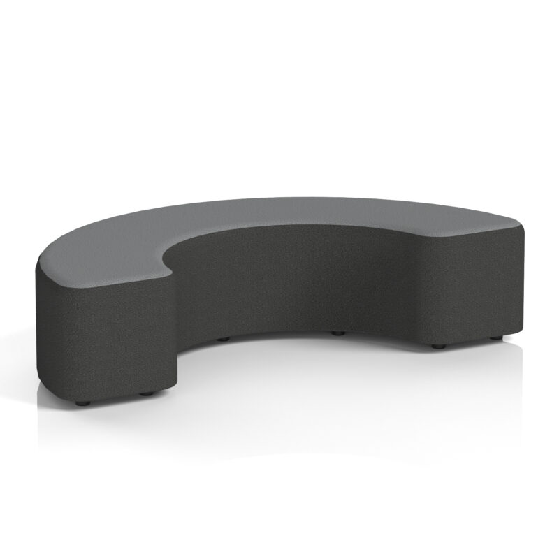 Knack Curved Stool in Two Tone - Image 57