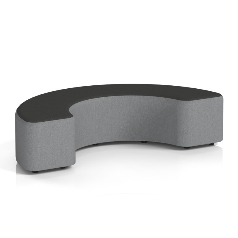 Knack Curved Stool in Two Tone - Image 59