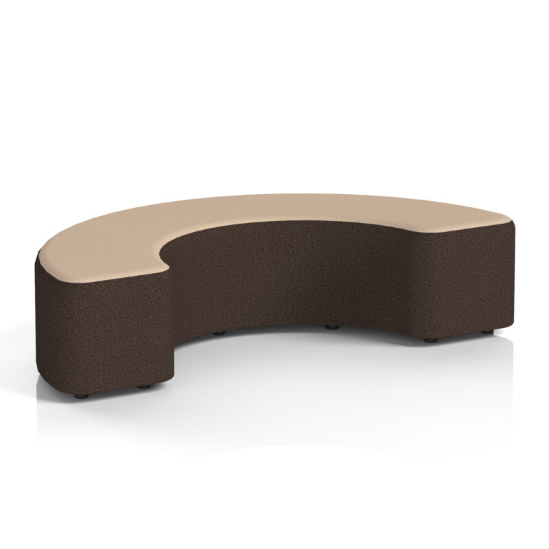 Knack Curved Stool in Two Tone - Image 60