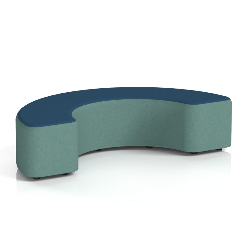 Knack Curved Stool in Two Tone - Image 61