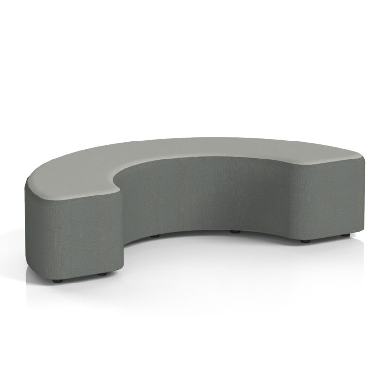 Knack Curved Stool in Two Tone - Image 62