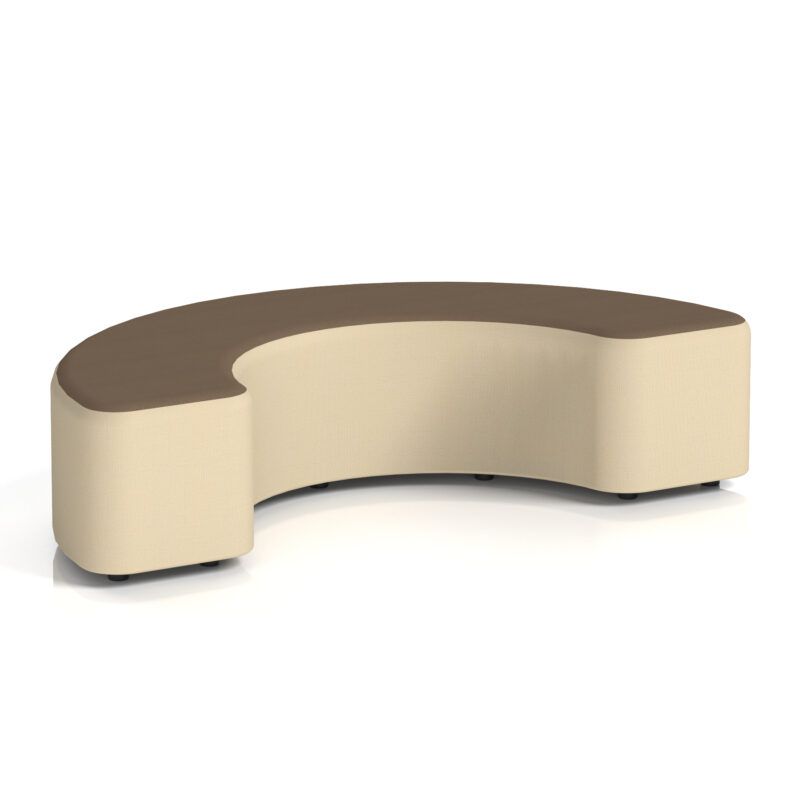 Knack Curved Stool in Two Tone - Image 66