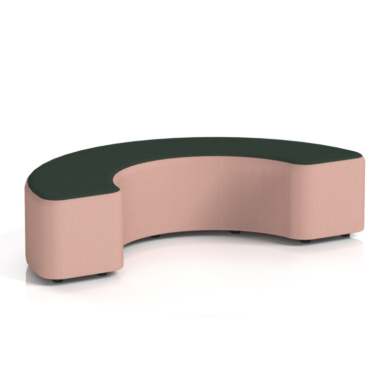 Knack Curved Stool in Two Tone - Image 70