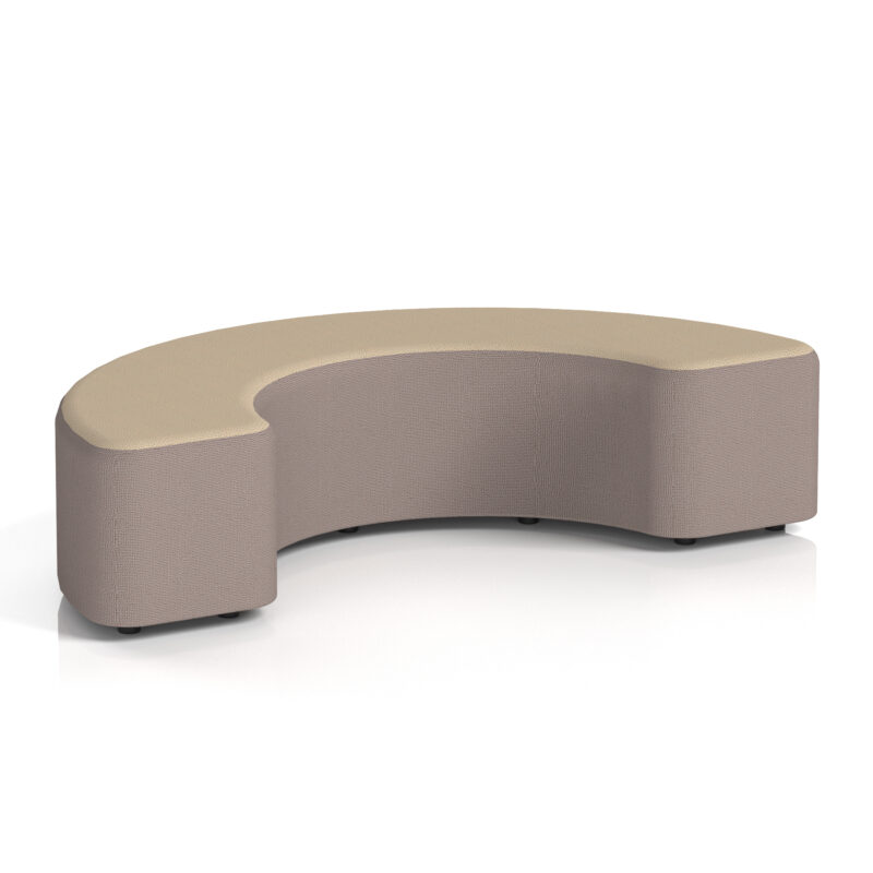 Knack Curved Stool in Two Tone - Image 72
