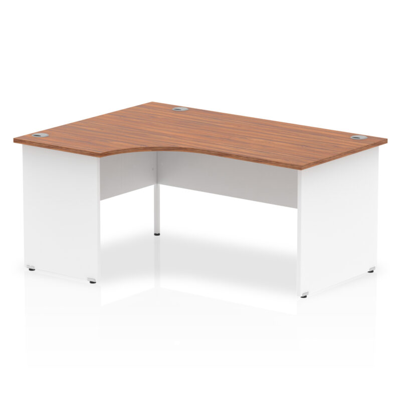 Pace 1600mm Left Crescent Desk Panel End Leg - Image 10