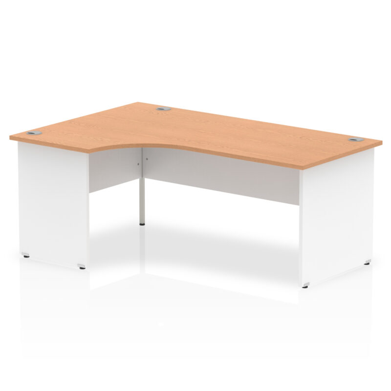 Pace 1800mm Left Crescent Desk Panel End Leg - Image 8