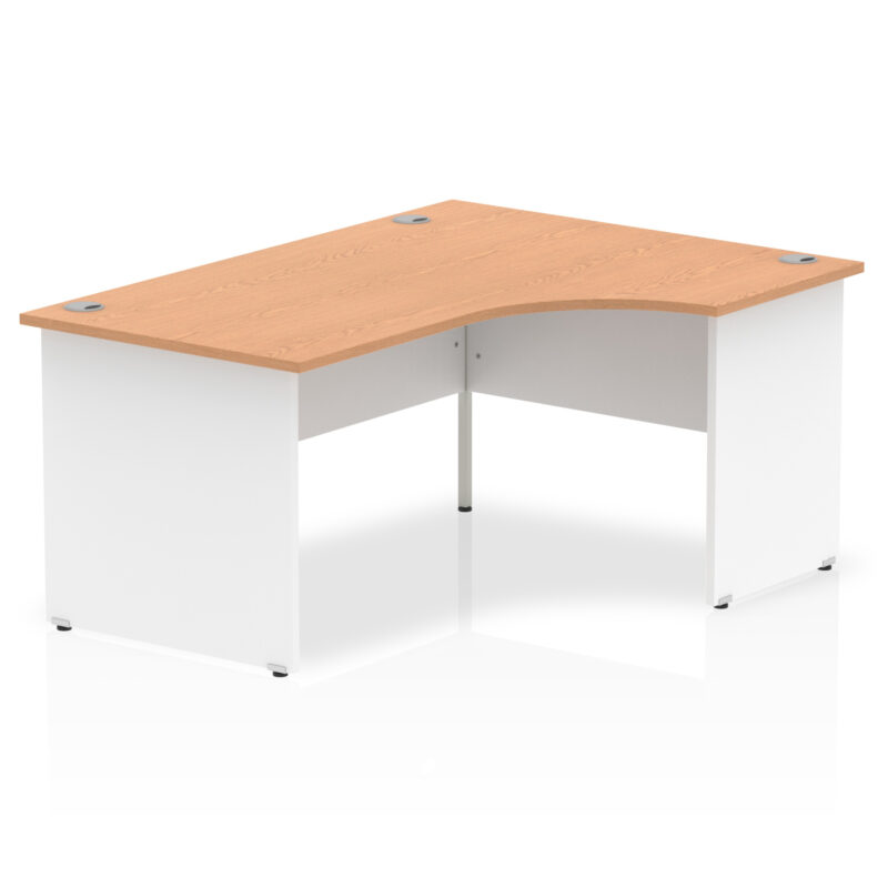 Pace 1600mm Right Crescent Desk Panel End Leg - Image 8