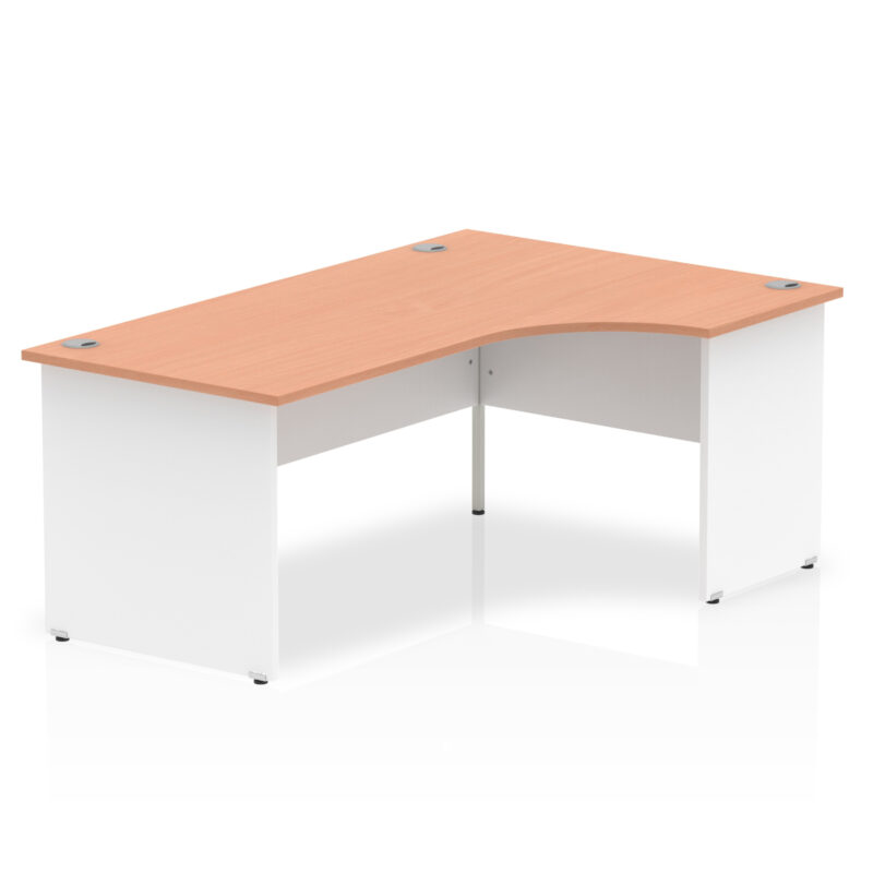 Pace 1800mm Right Crescent Desk Panel End Leg - Image 2