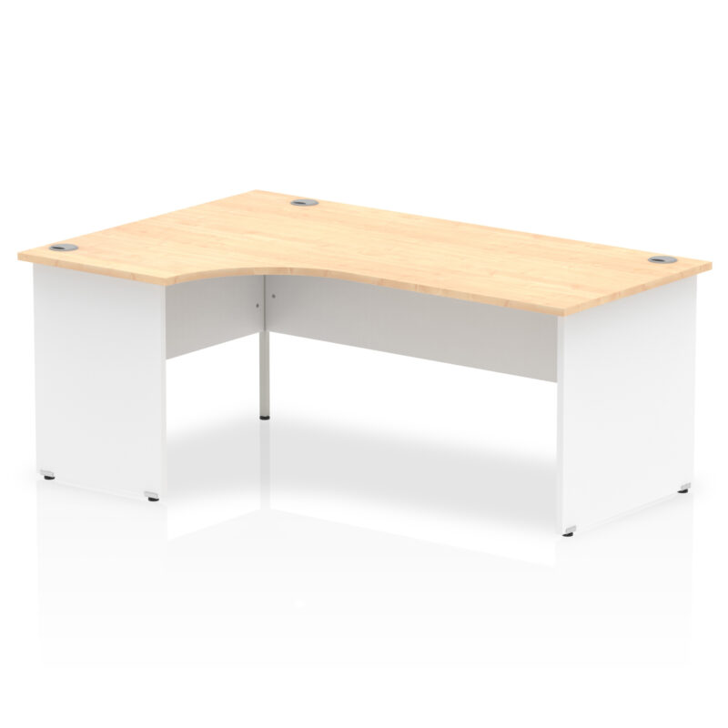 Pace 1800mm Left Crescent Desk Panel End Leg - Image 6