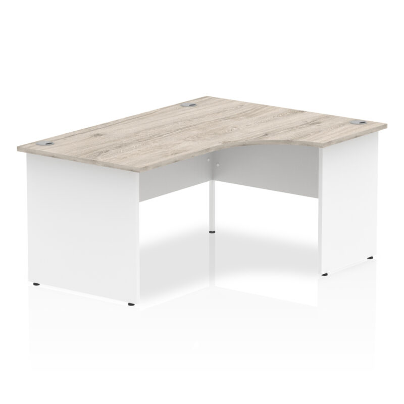 Pace 1600mm Right Crescent Desk Panel End Leg - Image 4