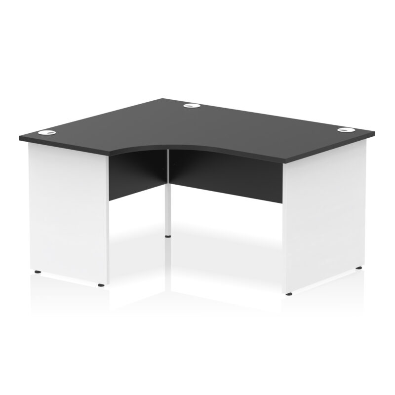 Pace 1400mm Left Crescent Desk Panel End Leg - Image 13