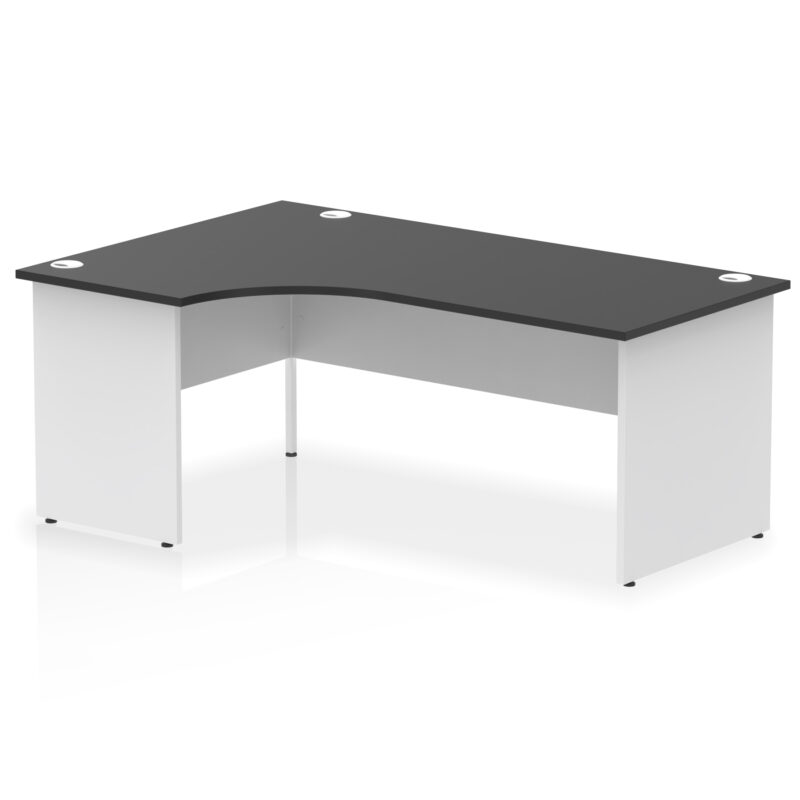 Pace 1800mm Left Crescent Desk Panel End Leg - Image 13