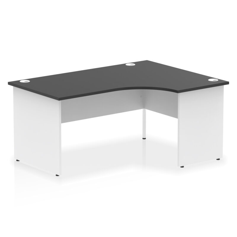 Pace 1600mm Right Crescent Desk Panel End Leg - Image 13