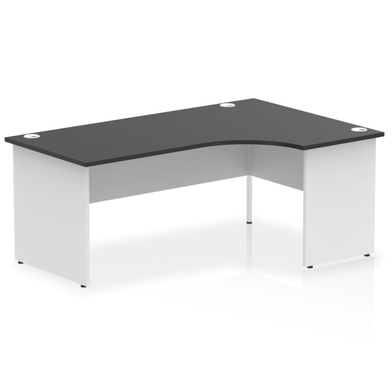 Pace 1800mm Right Crescent Desk Panel End Leg - Image 13