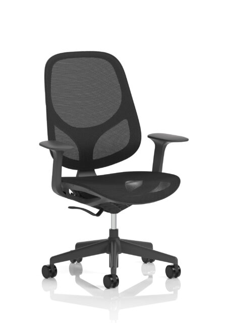 Altra Mesh Medium Back Task Operator Office Chair with Arms