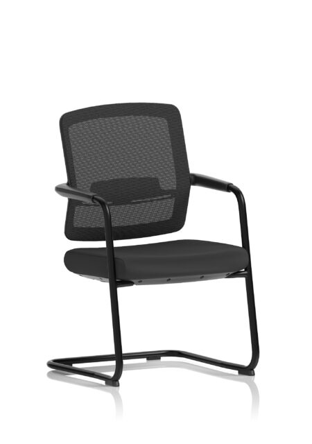 Cove Mesh Back Cantilever Chair
