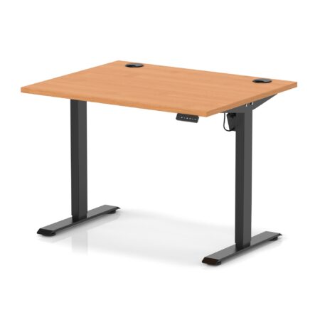 Brisk Lite Height Adjustable Desk With Cable Ports